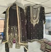 Kb 3315 Heavy Georgette With Embroidery Sequence Work Sharara Suits
